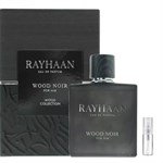 Rayhaan Wood Noir - Eau de Parfum - Perfume Sample - 2 ml