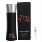 Armani Code Sport - Eau de Toilette - Perfume sample - 2 ml