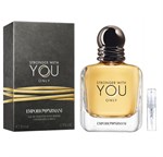 Armani Stronger With You Only - Eau de Toilette - Perfume sample - 2 ml