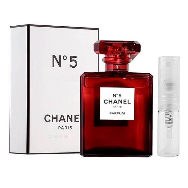 Chanel N°5 Red Limited Edition Eau de Parfum Perfume sample ml