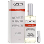 Demeter Black Ginger - Eau de Cologne - Perfume sample - 2 ml