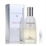 Christian Dior Fahrenheit 32 - Eau de Toilette - Perfume sample - 2 ml 
