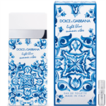 Dolce & Gabanna Light Blue Summer Vibes for Women - Eau de Toilette - Perfume sample - 2 ml