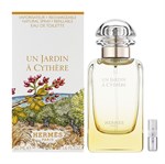 Purchase for a minimum of 30 euros and receive this for free: "Hermes Un Jardin A Cythere - Eau De Toilette - Fragrance Sample - 2 ml"