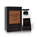 Abercrombie & Fitch Authentic Night - Eau de Toilette - Perfume sample - 2 ml  