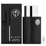 Alfa Romeo Black - Eau de Toilette - Perfume Sample - 2 ml