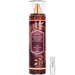 Bath & Body Work Whipped Honey & Vanilla - Fragrance Mist - Perfume Sample - 2 ml