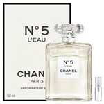 Chanel L'Eau 5 - Eau de Toilette - Perfume sample - 2 ml