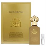 Clive Christian no1 men - Eau de Parfum - Perfume sample - 2 ml