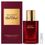 Davidoff Cool Elixir Safran Mineral - Parfum Intense - Perfume Sample - 2 ml