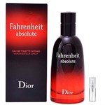 Dior Fahrenheit Absolute - Eau de Toilette - Perfume Sample - 2 ml