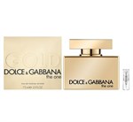 Dolce & Gabbana The One Gold - Eau de Parfum Intense - Perfume sample - 2 ml