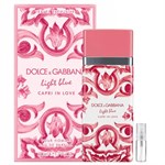 Dolce & Gabbana Light Blue Capri In Love Travel Retail Exclusive - Eau de Parfum - Perfume Sample - 2 ml