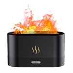Electric Diffuser Steam for Home with LED - Black