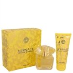 Versace Yellow Diamond by Versace - Gift Set -- 3 oz Eau De Toilette Spray + 3.4 oz Body lotion - for women