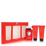 Lamborghini Sportivo by Tonino Lamborghini - Gift Set -- 4.2 oz Eau De Toilette Spray + 3.4 oz Shower Gel + 3.4 oz After Shave Balm - for men