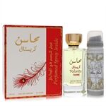 Lattafa Mahasin Crystal by Lattafa - Eau De Parfum Spray with 1.7 oz Deodorant Spray 100 ml - for women