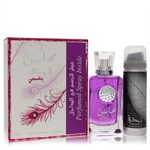 Lattafa Mahasin Crystal Violet by Lattafa - Eau De Parfum Spray with 1.7 oz Deodorant Spray 100 ml - for women