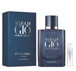 Armani Acqua Di Gio Profondo - Eau de Parfum - Perfume sample - 2 ml