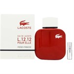 Lacoste Eau de Lacoste L.12.12 Pour Elle French Panache - Eau de Toilette - Perfume Sample - 2 ml