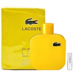 Lacoste Eau de Lacoste L.12.12 Yellow (Jaune) - Eau de Toilette - Perfume Sample - 2 ml