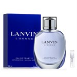 Lanvin L'Homme - Eau de Toilette - Perfume sample - 2 ml