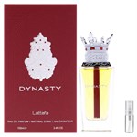 Lattafa Perfumes Dynasty - Eau de Parfum - Perfume Sample - 2 ml