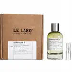 Le Labo Geranium 33 - Eau de Parfum - Perfume Sample - 2 ml