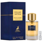 Maison Alhambra Exclusif Saffron - Eau de Parfum - Perfume sample - 2 ml