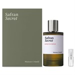 Maison Crivelli Safran Secret - Extrait de Parfum - Perfume Sample - 2 ml