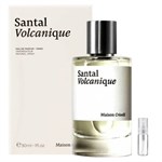 Maison Crivelli Santal Volcanique - Eau de Parfum - Perfume Sample - 2 ml