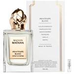 Maison Mataha Printemps Blanc - Extrait de Parfum - Perfume Sample - 2 ml