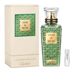 Oud & Musc By Cartier - Eau de Parfum - Perfume sample - 2 ml