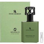 Swiss Arabian Patchouli 01 - Extrait de Parfum - Perfume Sample - 2 ml