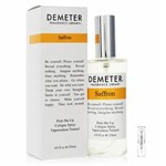 Demeter Saffron - Eau De Cologne - Perfume sample - 2 ml