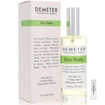 Demeter Rice Paddy - Eau De Cologne - Perfume sample - 2 ml