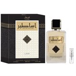 Lattafa Asateer Cologne - Eau De Parfum - Perfume Sample - 2 ml