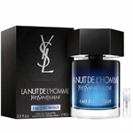 Yves Saint Laurent La Nuit De L'Homme Bleu Electrique - Eau de Toilette - Perfume sample - 2 ml 