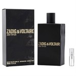 Zadig & Voltaire Just Rock For Him - Eau de Toilette - Perfume sample - 2 ml 